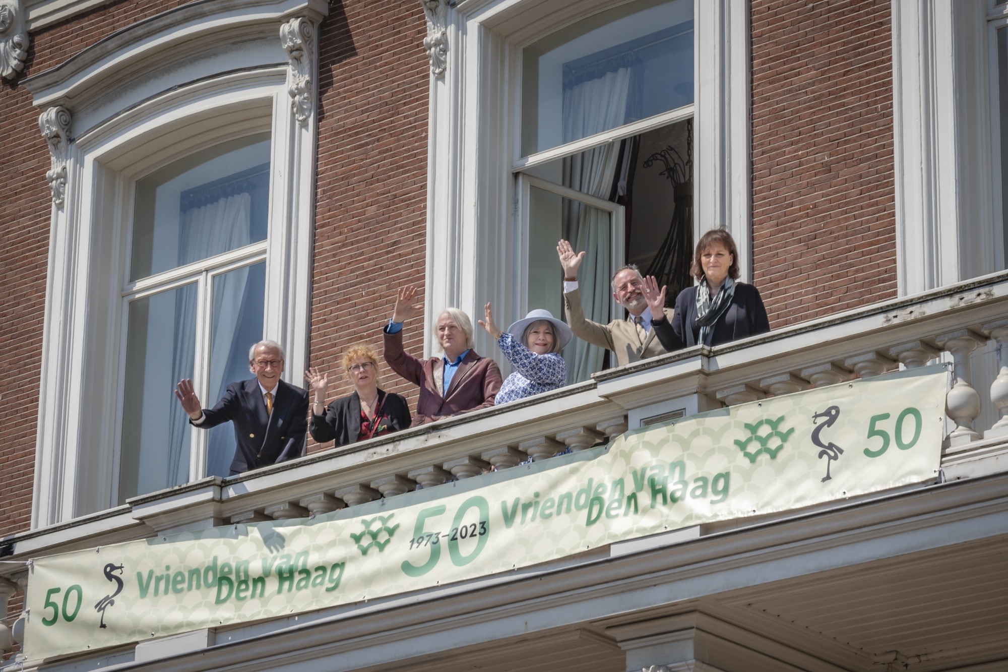 Impressie Halve Eeuwfeest Vrienden van Den Haag op 13 mei