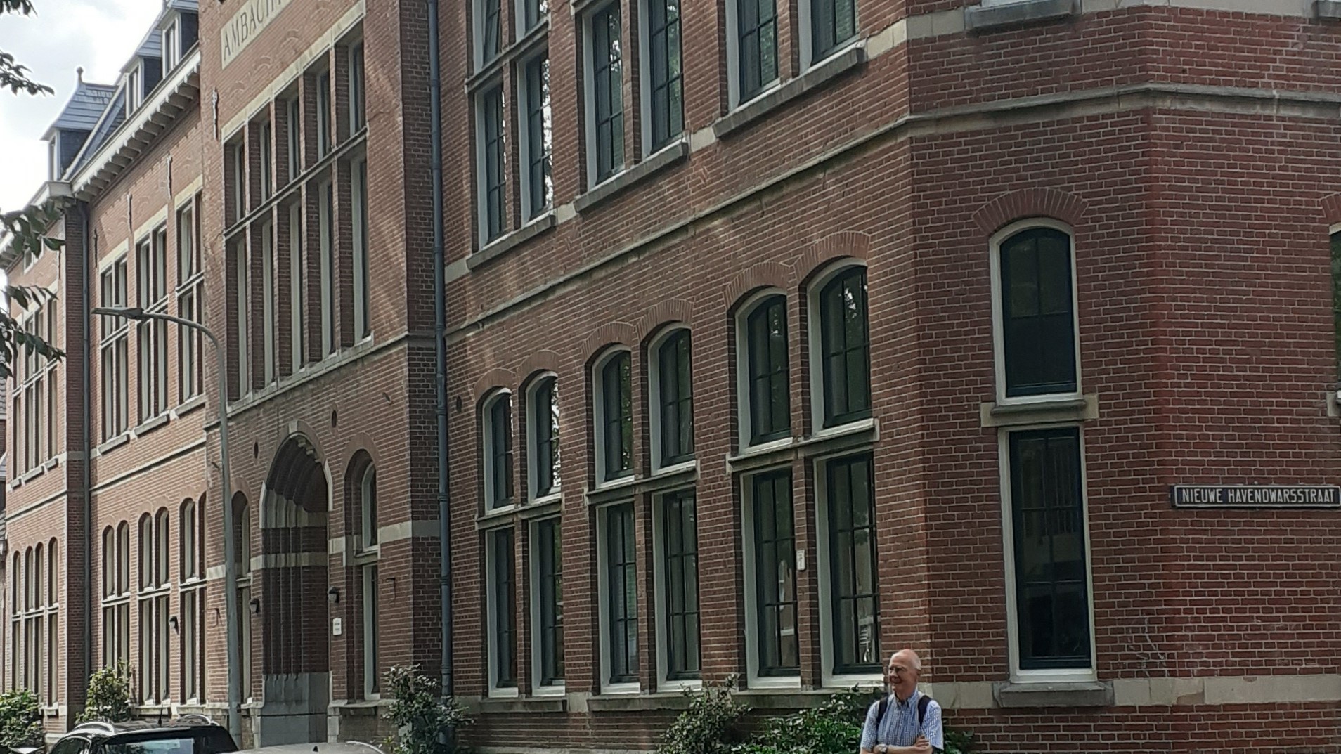 Excursie naar het gebouw van de vroegere Ambachtsschool 12 en 16 augustus
