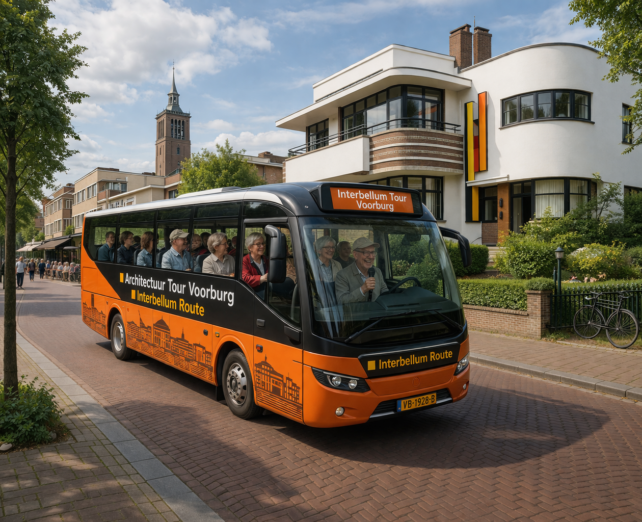 Ontdek de 'Ziel van Voorburg': een exclusieve bustocht door de jaren '30 van Stichting Mooi Voorburg
