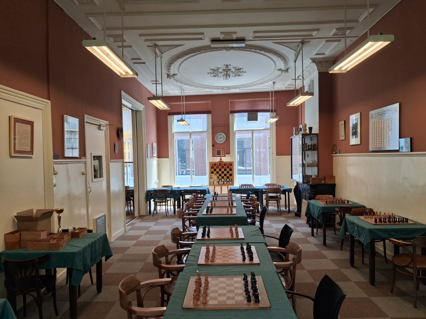 Bezoek aan Nationaal Schaakgebouw zaterdag 28 maart