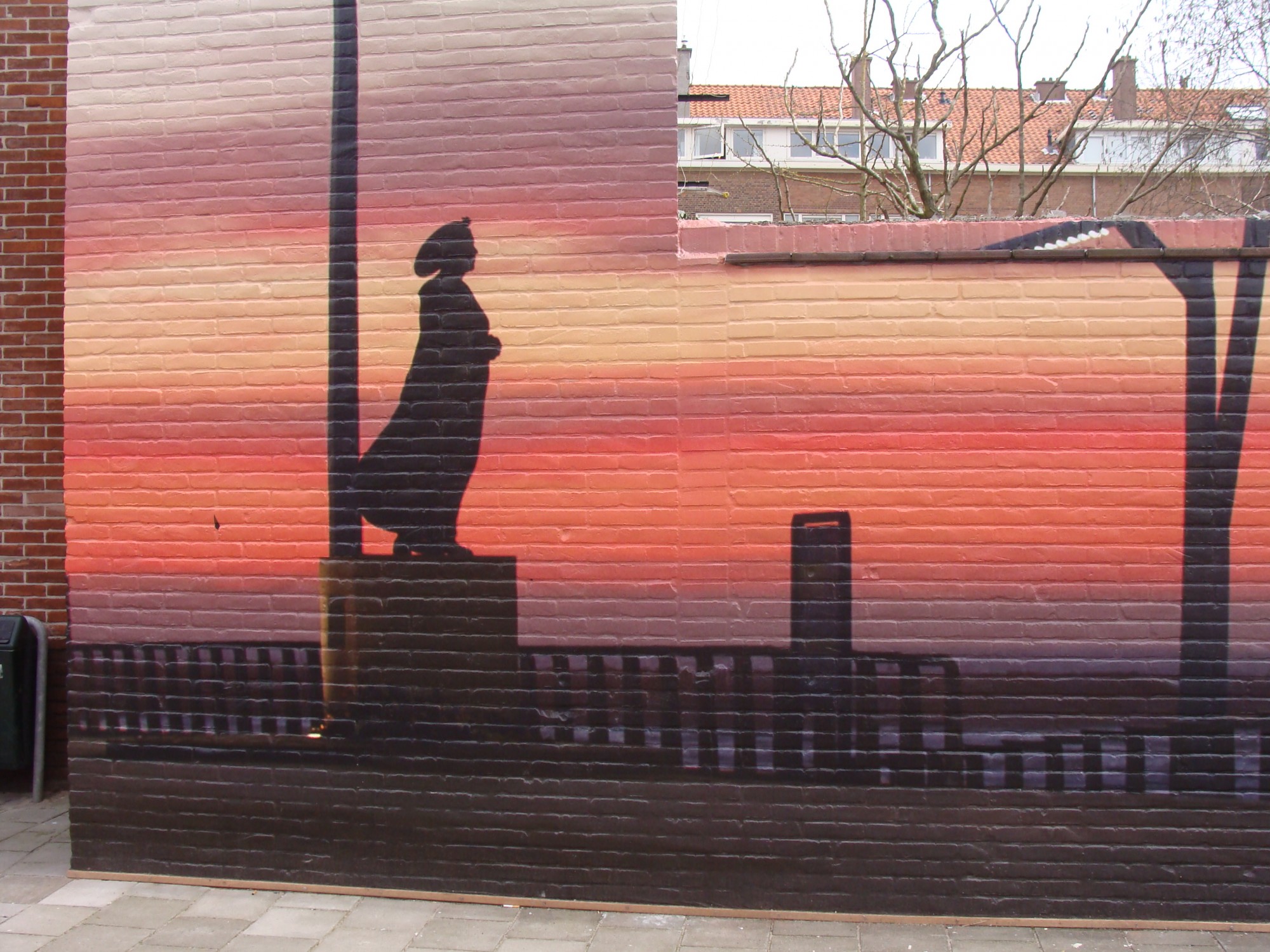 Impressie Stadswandeling Muurschilderingen op Scheveningen