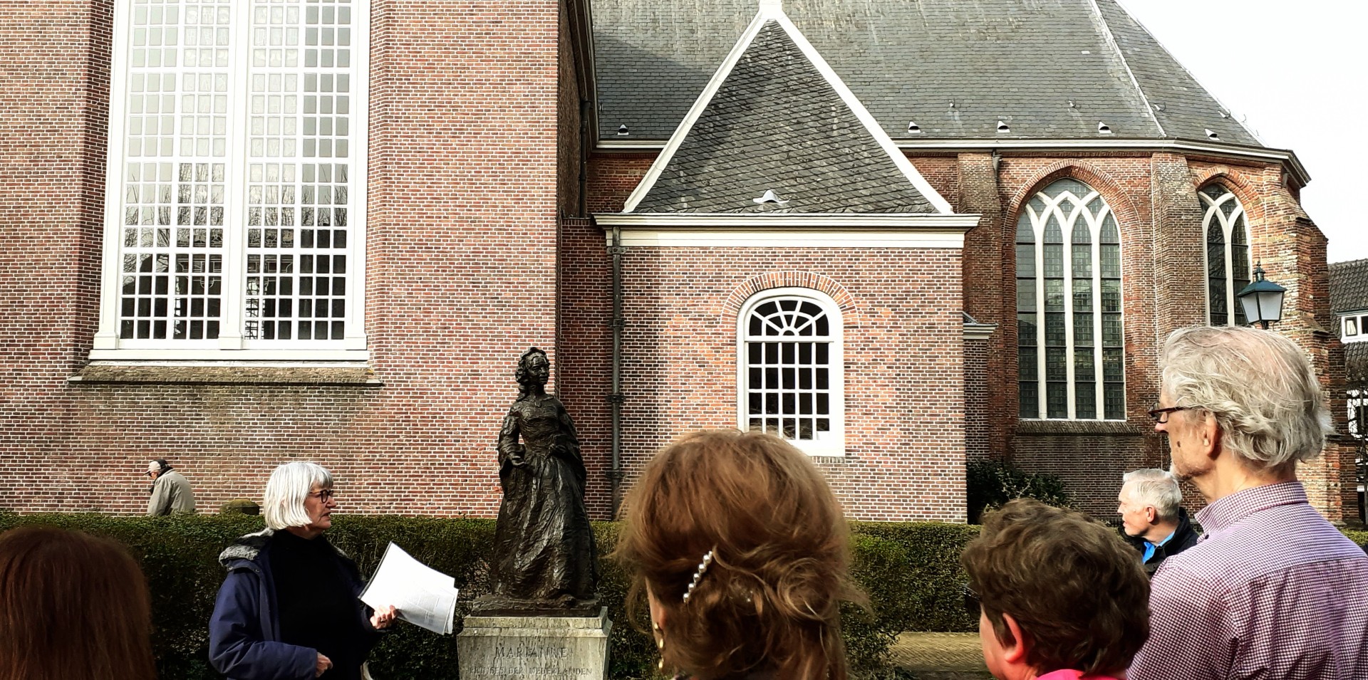 Impressie wandeling Voorburg van Oranje tot Groen 20 februari en 6 maart 2026