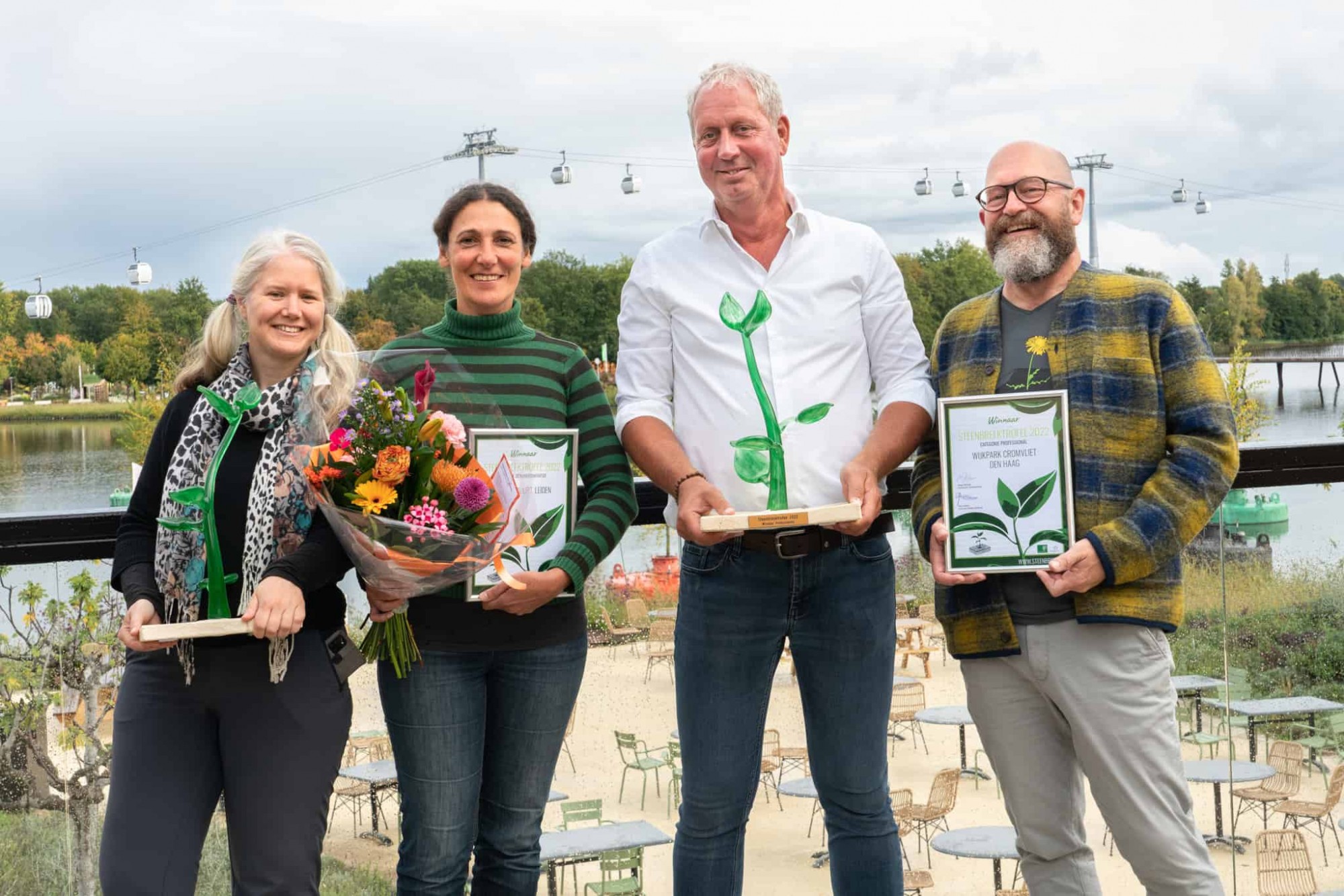 Cromvlietpark in Molenwijk wint Steenbreekprijs